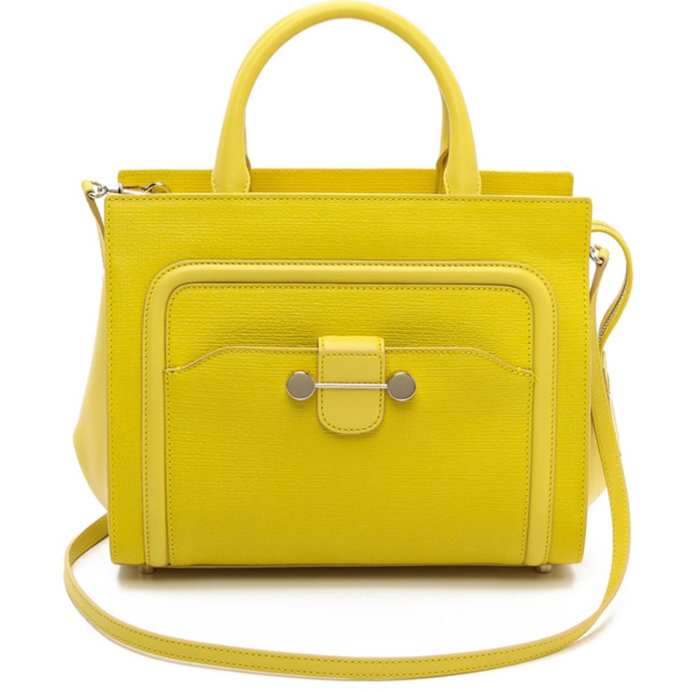 Jason Wu Daphne 2 Leather Crossbody Bag, Yellow